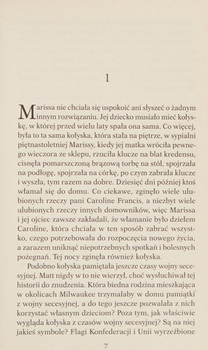 Cover of Kołyska