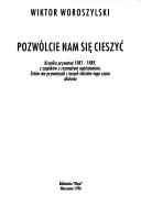 Cover of Pozwólcie nam się cieszyć