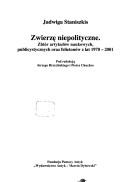 Cover of Zwierzę niepolityczne