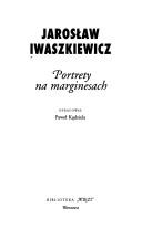 Cover of Portrety na marginesach