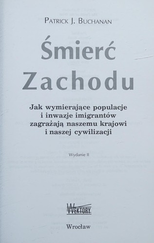 Cover of Smierc zachodu