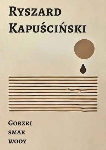 Cover of Gorzki smak wody