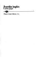Cover of Jardín inglés