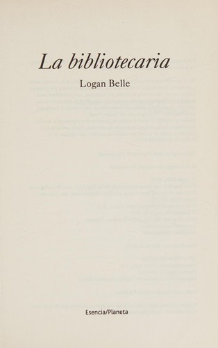 Cover of La bibliotecaria