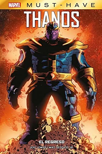 Cover of MARVEL MUST HAVE THANOS. EL REGRESO