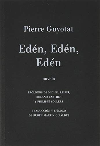 Cover of Edén, Edén, Edén