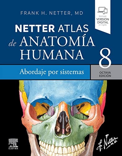 Cover of Netter. Atlas de anatomía humana. Abordaje por sistemas