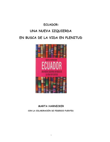 Cover of Ecuador