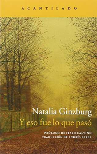 Cover of Y eso fue lo que pasó
