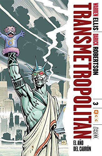 Cover of Transmetropolitan, Vol. 3: El año del cabrón