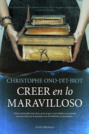 Cover of Creer En Lo Maravilloso
