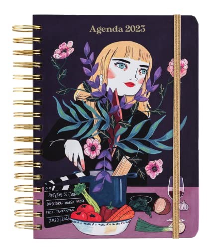 Cover of Agenda anual día página 2023 María Hesse