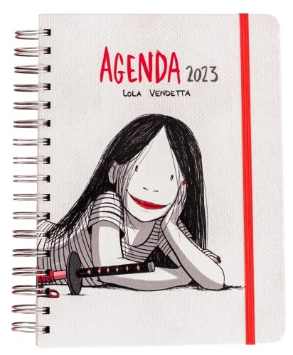 Cover of Agenda anual semana vista 2023 Lola Vendetta