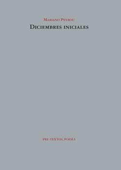 Cover of Diciembres iniciales