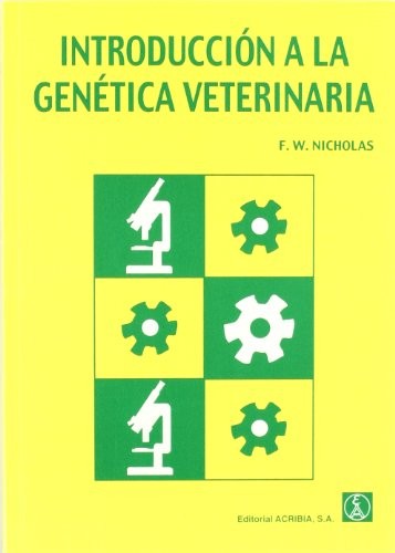 Cover of Introducción a la genética veterinaria