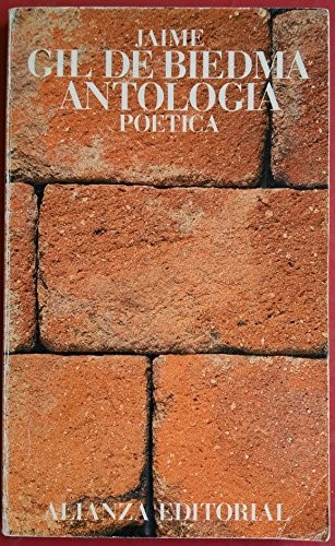 Cover of Antología poética