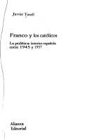 Cover of Franco y los católicos