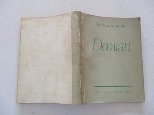 Cover of Demian: historia de la juventud de Emil Sinclair