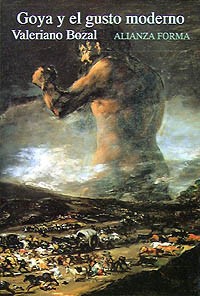 Cover of Goya y el gusto moderno
