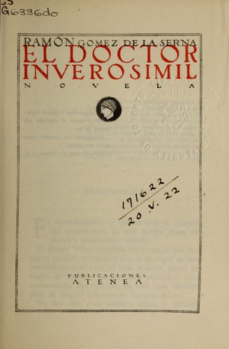 Cover of El doctor Inverosímil