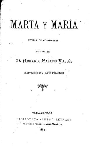 Cover of Marta y María
