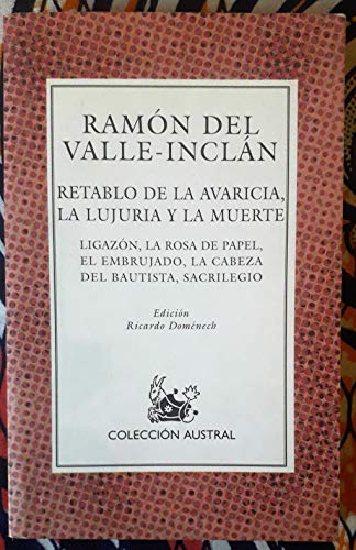 Cover of Retablo de la avaricia, la lujuria y la muerte