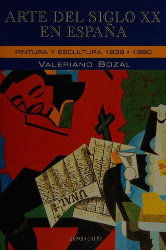 Cover of Arte del siglo XX en España
