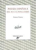 Cover of Poesia Española