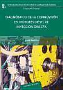 Cover of Diagnóstico de la combustión en motores diesel de inyección directa