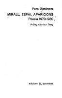 Cover of Mirall, espai, aparicions