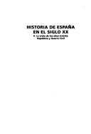 Cover of Historia de España en el siglo XX, vol. 2