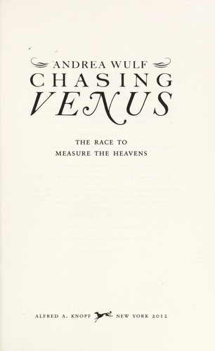 Cover of Chasing Venus