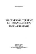 Cover of Los géneros literarios en Hipanoamérica