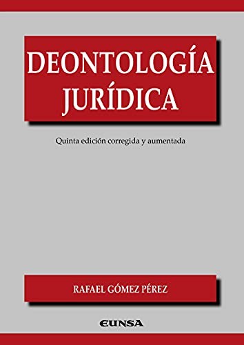 Cover of Deontología jurídica