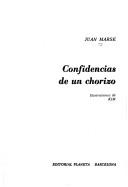Cover of Confidencias de un chorizo