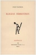 Cover of Elegías terrestres