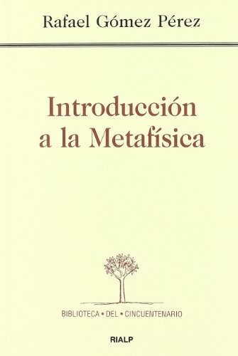 Cover of Introducción a la metafísica