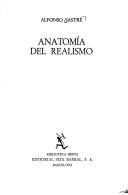 Cover of Anatomía del realismo