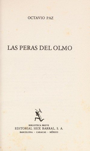 Cover of Las peras del olmo