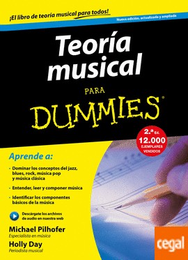 Cover of Teoría musical para dummies