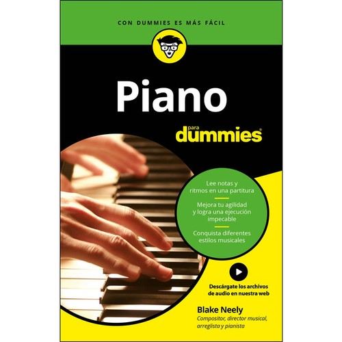 Cover of Piano para dummies