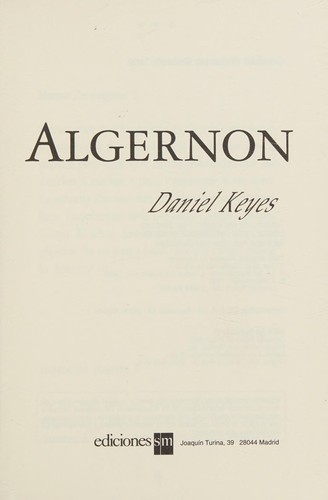 Cover of Flores Para Algernon
