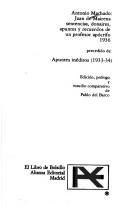 Cover of Juan de Mairena
