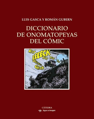 Cover of Diccionario de onomatopeyas del cómic - 2. edición.