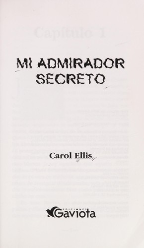 Cover of Mi Admirador Secreto