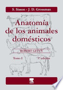 Cover of Anatomía de los animales domésticos. Tomo I