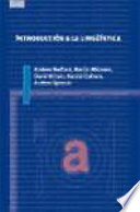 Cover of Introducción a la lingüística