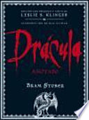 Cover of Drácula anotado