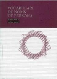 Cover of Vocabulari de noms de persona
