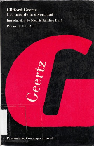 Cover of Los Usos De La Diversidad
